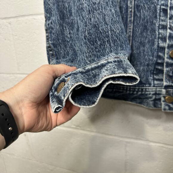 Vintage Lee Riders Union Denim Trucker Jacket “Dark Wash” - Picture 6 of 6